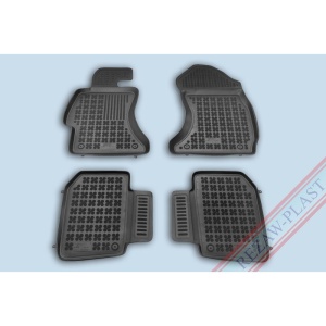 Covoare cauciuc SUBARU WRX I 2015-2021 (STI) - tip tavita - REZAW PLAST
