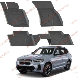 Covoare cauciuc tavita BMW iX3 (G08) 2020-2025 (Ultra Pro SHL)