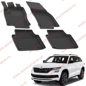 Covoare cauciuc tavita SKODA Kodiaq I 2017-2023 (Ultra SHL)