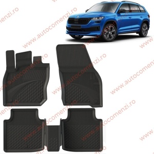 Covoare cauciuc tavita SKODA Kodiaq II 2024-prezent (Ultra SHL)