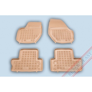 Covoare cauciuc VOLVO V60 I 2010-2018 - tip tavita - bej - REZAW PLAST