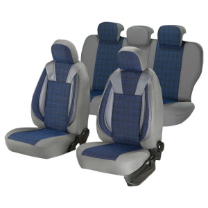 Huse scaune auto compatibile SEAT Cordoba II 2002-2010 / Luxury Albastru (44508)