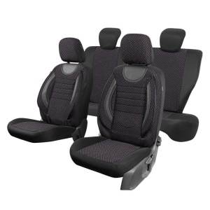 Huse scaune auto compatibile VW Golf IV 1997-2004 / City Gri Negru (06262)