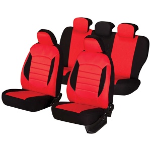 Huse scaune auto compatibile VW Golf IV 1997-2004 / Urban Rosu (44484)