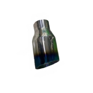 Ornament toba inox Japan Style / Albastru+Argintiu