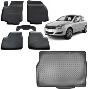 Pachet Tavita Portbagaj + Covoare OPEL Astra H 2004-2014 Hatchback / Berlina