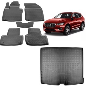 Pachet Tavita Portbagaj + Covoare VOLVO XC60 II 2017-prezent