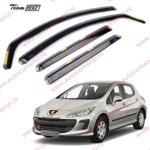 Paravanturi Heko PEUGEOT 308 I 2007-2013 Hatchback/Scurt (set fata-spate)