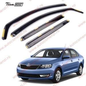 Paravanturi Heko SKODA Rapid 2012-2019 Sedan/Berlina (set fata-spate)