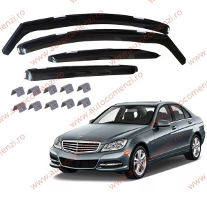 Paravanturi MERCEDES Clasa C W204 2008-2015 Sedan (set fata-spate)