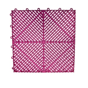 Pardoseala modulara ventilata 40 x 40 x 1,8 cm / Magenta