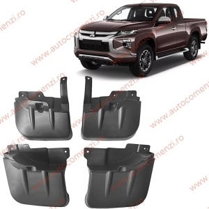 Set 4 aparatori noroi dedicate MITSUBISHI L200 V 2015-2018 Pre-Facelift