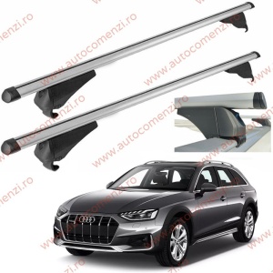 Set bare portbagaj AUDI A6 C8 2018-prezent Combi - Aluminiu / cu cheie antifurt