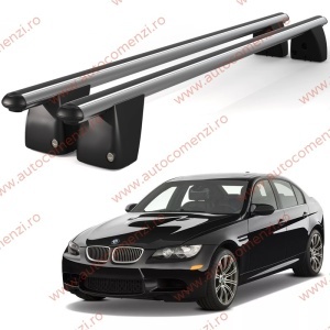 Set bare portbagaj BMW Seria 3 E90/E91/E92 2004-2011 (prindere in puncte fixe)