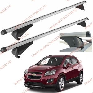 Set bare portbagaj CHEVROLET Trax I 2013-2023 - Aluminiu / cu cheie antifurt