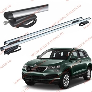 Set bare portbagaj cu cheie SKODA Karoq 2017-prezent - ALUMINIU
