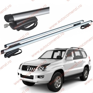 Set bare portbagaj cu cheie TOYOTA Land Cruiser Prado J120 2002-2009 - ALUMINIU