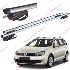 Set bare portbagaj cu cheie VW Golf VI 2008-2012 Combi - ALUMINIU