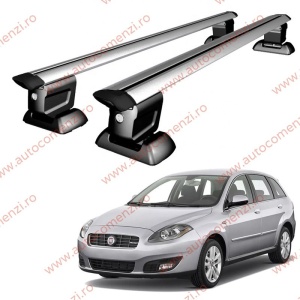 Set bare portbagaj FIAT Croma II 2005-2010 - Wingbar - cu cheie antifurt / Aluminiu