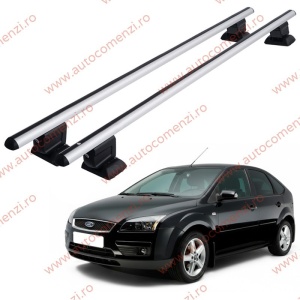 Set bare portbagaj FORD Focus II 2004-2010 Sedan / Hatchback / Combi - cu cheie antifurt / Aluminiu