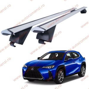 Set bare portbagaj LEXUS UX (ZA10) 2018-2020 Pre-Facelift - Wingbar - Aluminiu / cu cheie antifurt