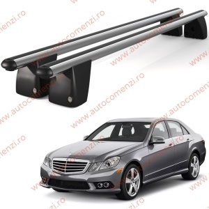 Set bare portbagaj MERCEDES Clasa E (W212) 2009-2016 (prindere in puncte fixe)