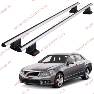 Set bare portbagaj MERCEDES Clasa E W212 2009-2016 Sedan - cu cheie antifurt / Aluminiu