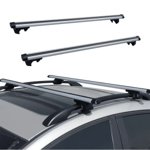 Set bare portbagaj NISSAN Navara III 2014-2023 - cu cheie antifurt / Aluminiu – 135 cm