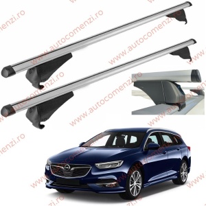 Set bare portbagaj OPEL Insignia II 2017-2022 Combi - Aluminiu / cu cheie antifurt