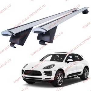 Set bare portbagaj PORSCHE Macan I 2014-2024 - Wingbar - Aluminiu / cu cheie antifurt