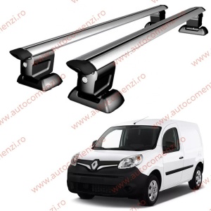Set bare portbagaj RENAULT Kangoo II 2007-2021 - Wingbar - cu cheie antifurt / Aluminiu