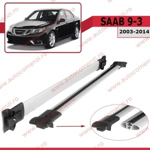 Set bare portbagaj SAAB 9-3 II (YS3F) 2003-2014 - KVO AERO