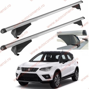 Set bare portbagaj SEAT Arona 2017-prezent - Aluminiu / cu cheie antifurt