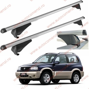 Set bare portbagaj SUZUKI Grand Vitara 1999-2005 - Aluminiu / cu cheie antifurt