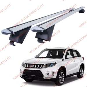 Set bare portbagaj SUZUKI Vitara IV 2015-prezent - Wingbar - Aluminiu / cu cheie antifurt