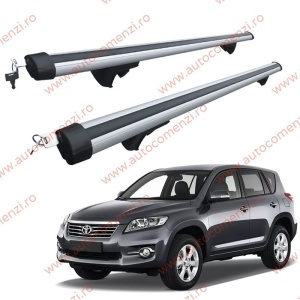 Set bare portbagaj TOYOTA Rav 4 (XA30) 2005-2012 - Aluminiu / cu cheie antifurt - 120 cm