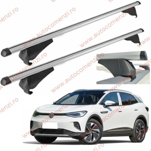 Set bare portbagaj VW ID.4 Crozz 2020-prezent - Aluminiu / cu cheie antifurt