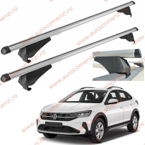 Set bare portbagaj VW Taigo 2020-prezent - Aluminiu / cu cheie antifurt