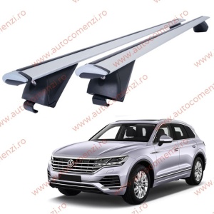 Set bare portbagaj VW Touareg III (CR) 2018-2023 Pre-Facelift - Wingbar - Aluminiu / cu cheie antifurt