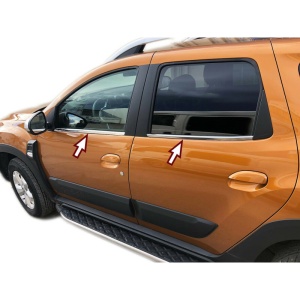 Set ornamente crom - perie geam DACIA Duster II 2018-2023