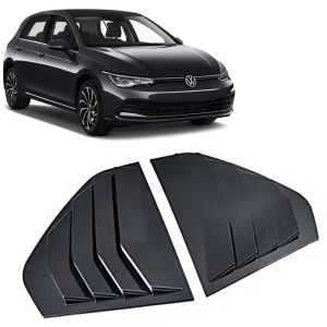 Set ornamente protectie geam VW Golf VIII 2020-prezent Hatchback/Scurt - ABS Premium