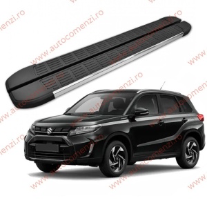 Set praguri SUZUKI Vitara IV 2015-prezent (praguri + kit montaj)