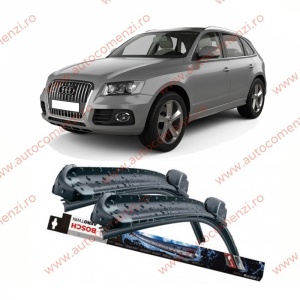 Set stergatoare parbriz AUDI Q5 I 2008-2017 (sofer + pasager) BOSCH