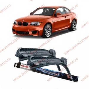 Set stergatoare parbriz BMW Seria 1 E81 / E82 / E87 / E88 2004-2011 (sofer + pasager) BOSCH
