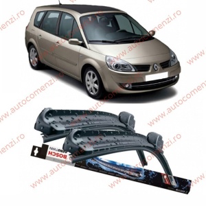 Set stergatoare parbriz RENAULT Grand Scenic III 2009-2015 (sofer + pasager) BOSCH