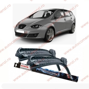 Set stergatoare parbriz SEAT Altea XL 2006-2015 (sofer + pasager) BOSCH