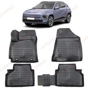 Covoare auto tavita HYUNDAI Kona II 2023-prezent (fara Hybrid) (5 bucati)