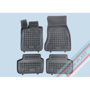 Covoare cauciuc BMW Seria 7 G11 2015-2022 (varianta scurta) - tip tavita - REZAW PLAST