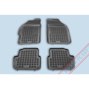 Covoare cauciuc CHEVROLET Spark III (M300) 2009-2012 Pre-Facelift - tip tavita - REZAW PLAST