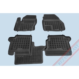 Covoare cauciuc FORD Grand Tourneo Connect II 2012-2021 (7 locuri) - tip tavita - REZAW PLAST